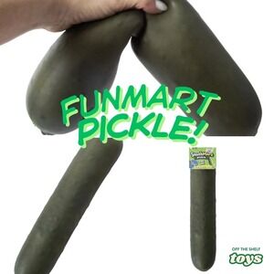 VIRAL‎ Squishy Pickle Smushmart JUMBO Squeezy TIK TOK Sensory Toy 11"